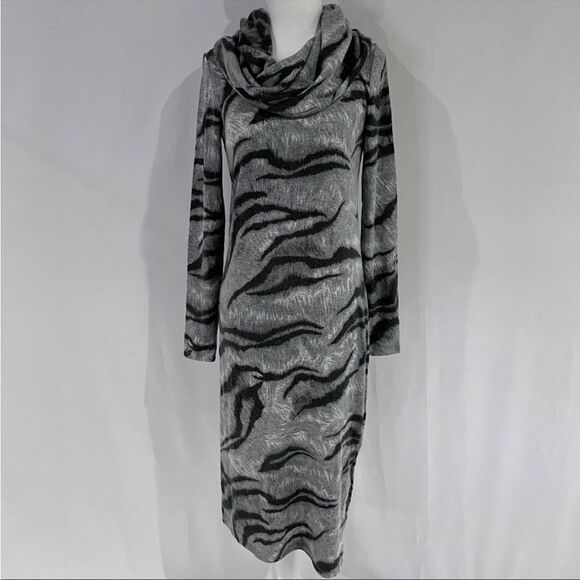 NWT Catherine malandrino cowl neck midi dress xs - Picture 5 of 15